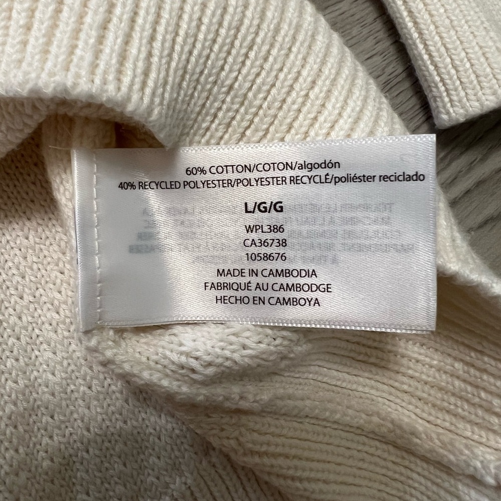 Haggar Men's Long Sleeve Crew Sweater size L - Picture 4 of 6